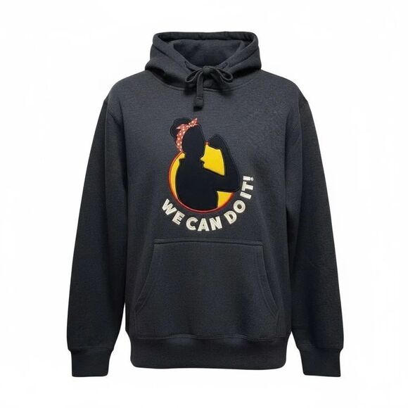 Boeing Rosie the Riveter We Can Do It Navy Blue Hoodie Sweatshirt
